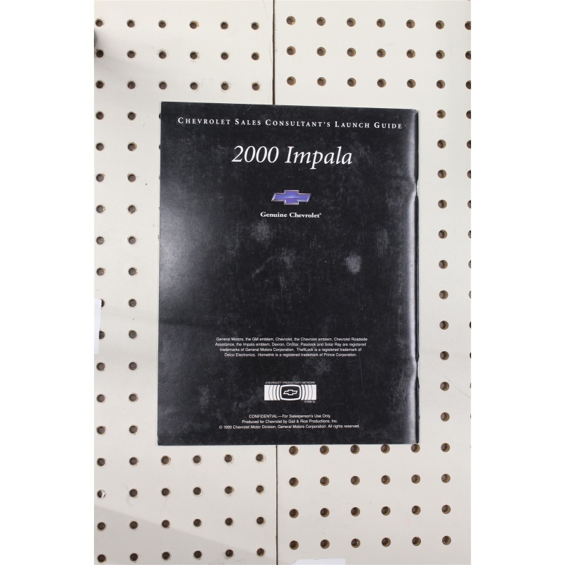 2000 Chevrolet Impala Brochure  23 Pages