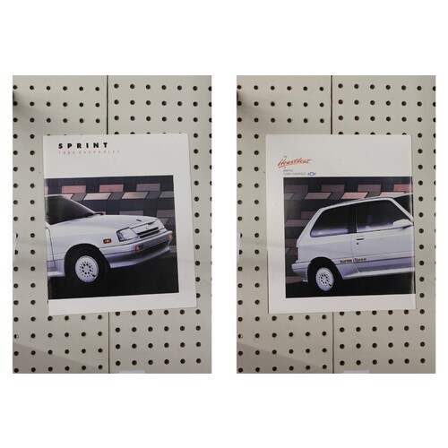 1988 Chevrolet Sprint Brochure  18 Pages