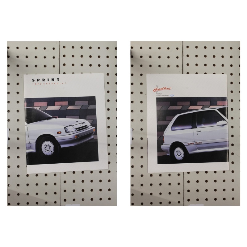 1988 Chevrolet Sprint Brochure  18 Pages