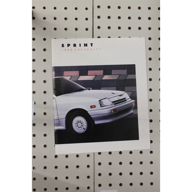 1988 Chevrolet Sprint Brochure  18 Pages