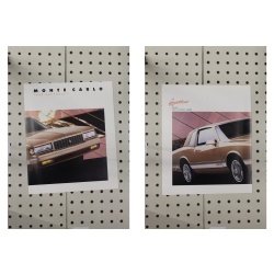 1988 Chevrolet Monte Carlo Brochure  5 Pages