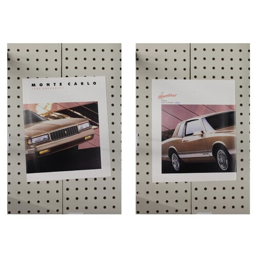 1988 Chevrolet Monte Carlo Brochure  5 Pages