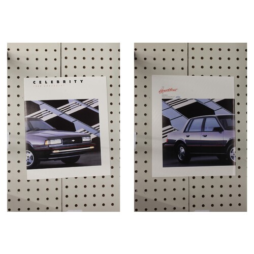 1988 Chevrolet Celebrity Brochure  20 Pages