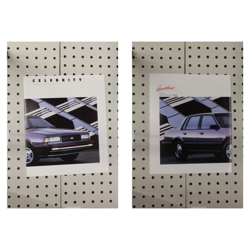 1988 Chevrolet Celebrity Brochure  20 Pages