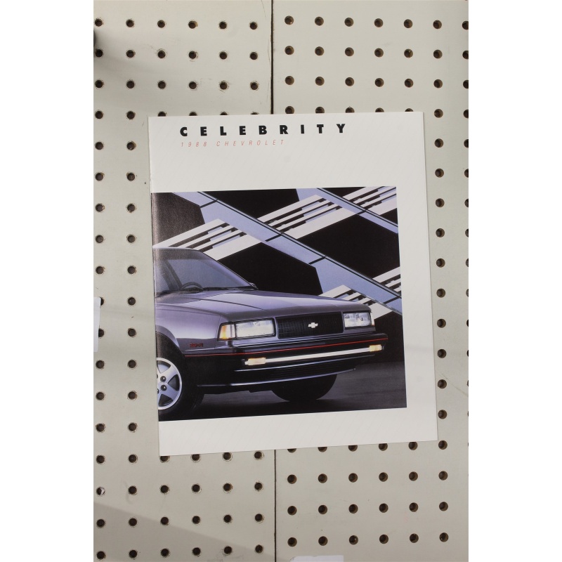 1988 Chevrolet Celebrity Brochure  20 Pages