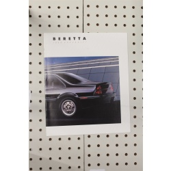 1988 Chevrolet Beretta Brochure  18 Pages
