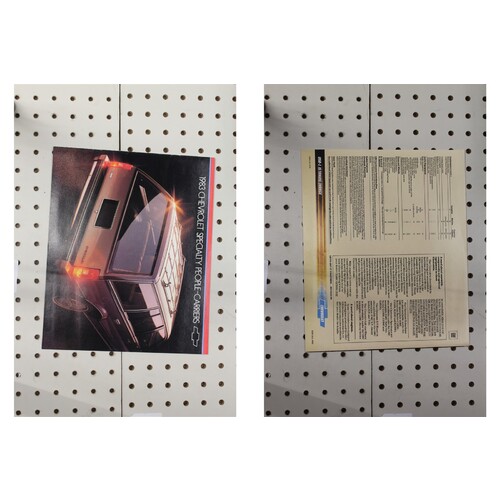 1983 Chevrolet  Brochure Specialty people Carriers 19 Pages