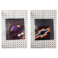 1985 Chevrolet  Brochure LineUp - various models 19 Pages