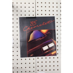 1985 Chevrolet  Brochure LineUp - various models 19 Pages