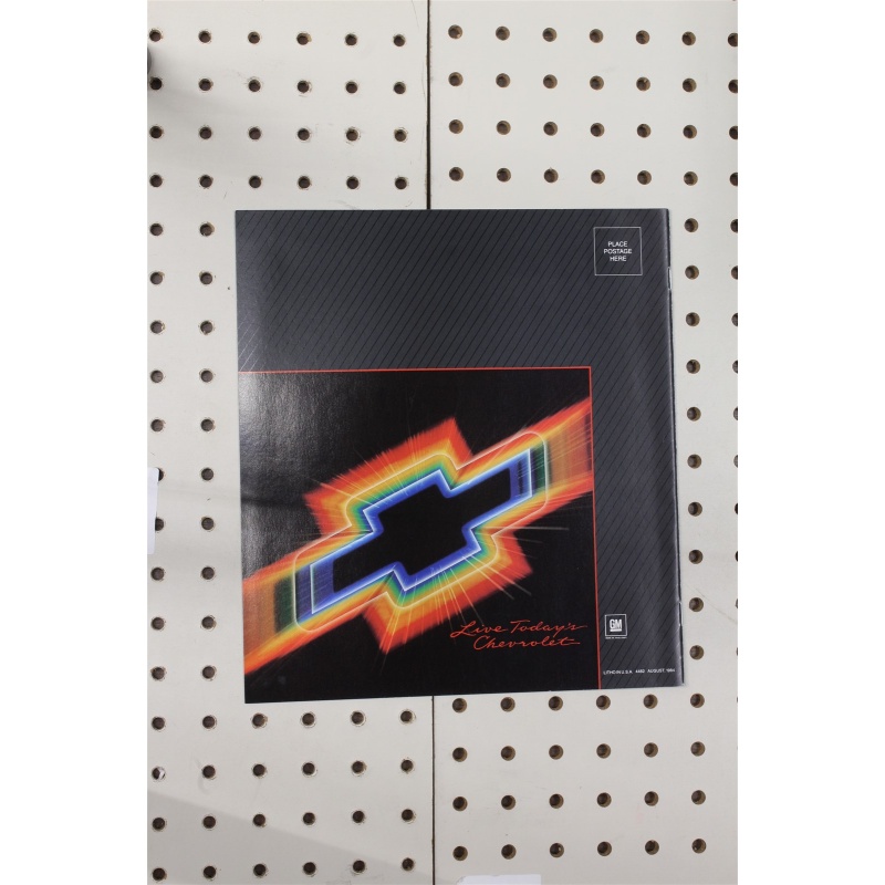 1985 Chevrolet  Brochure LineUp - various models 19 Pages