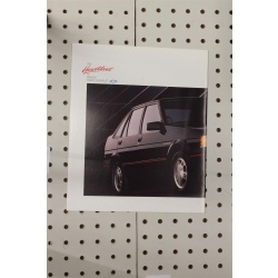 1988 Chevrolet Nova Brochure  18 Pages