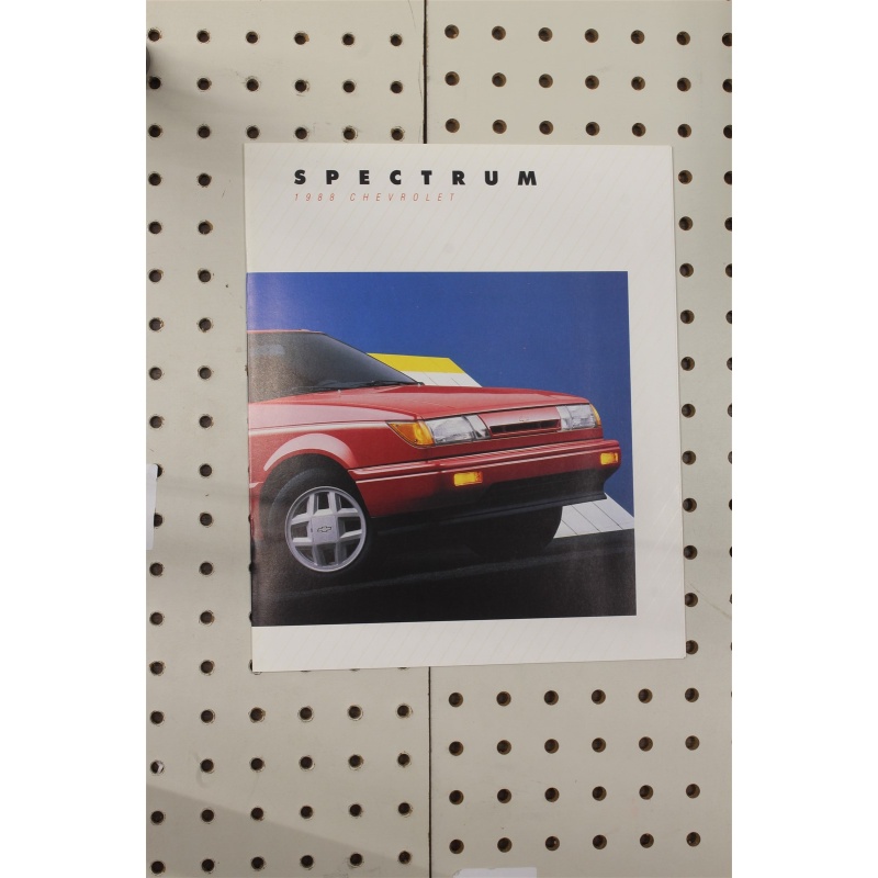 1988 Chevrolet  Brochure Spectrum 18 Pages