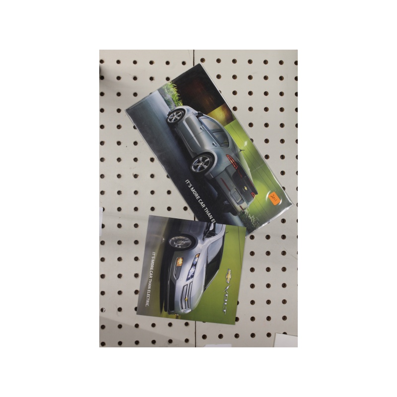 2011 Chevrolet  Booklet Volt - Lot of 2