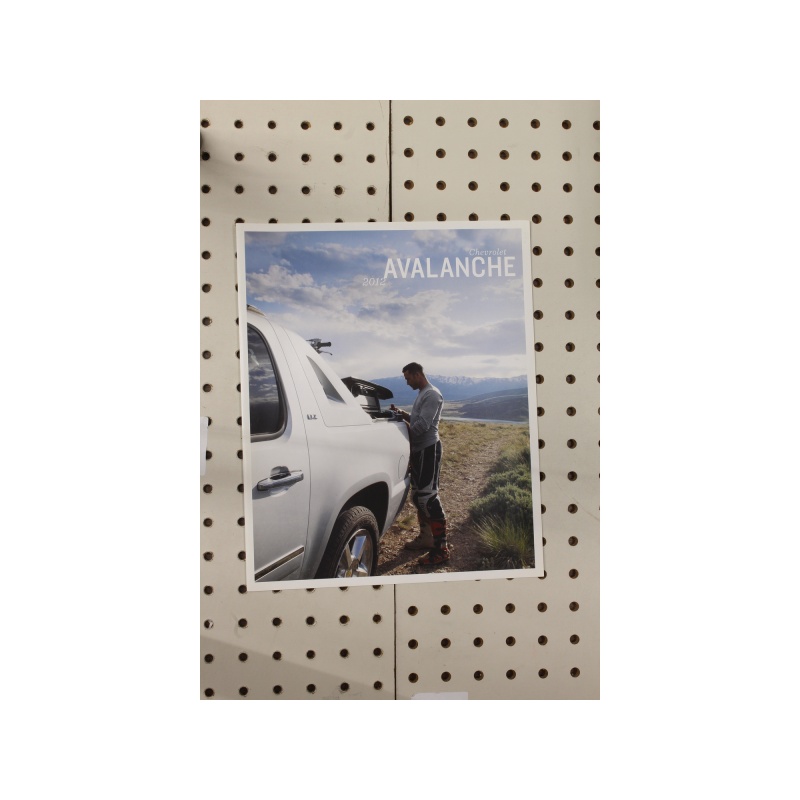 2012 Chevrolet Avalanche Flyer(Trifold)