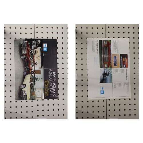 Chevrolet Malibu Flyer(Bifold) Early 70s Classic SonderModel - German Flyer