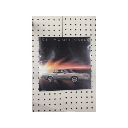 1981 Chevrolet Monte Carlo Brochure  15 Pages