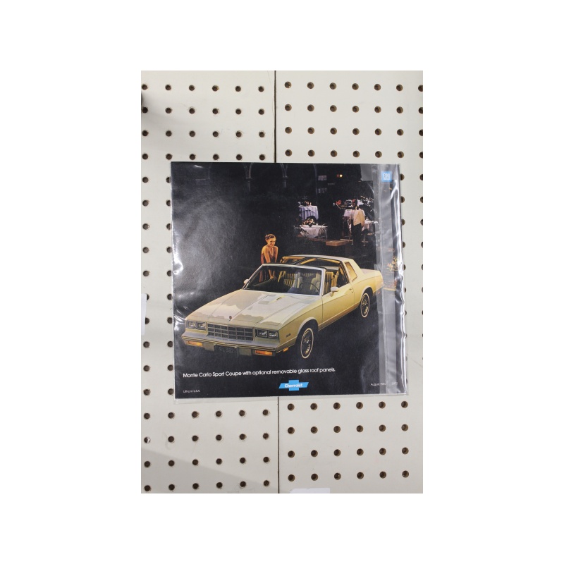 1981 Chevrolet Monte Carlo Brochure  15 Pages