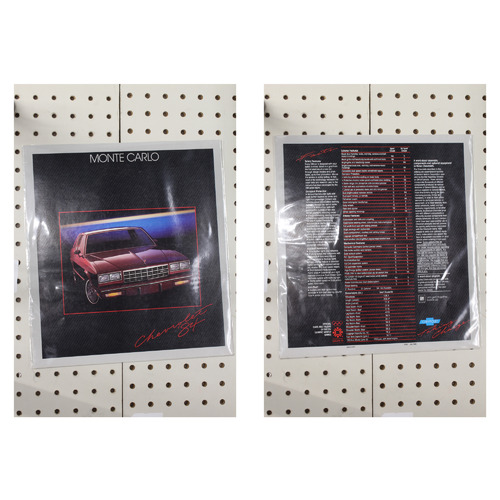 1984 Chevrolet Monte Carlo Brochure  11 Pages