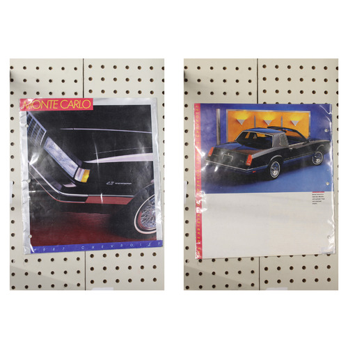 1987 Chevrolet Monte Carlo Brochure  11 Pages