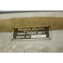 Western Electric 108A Test Set - Made in U.S.A.