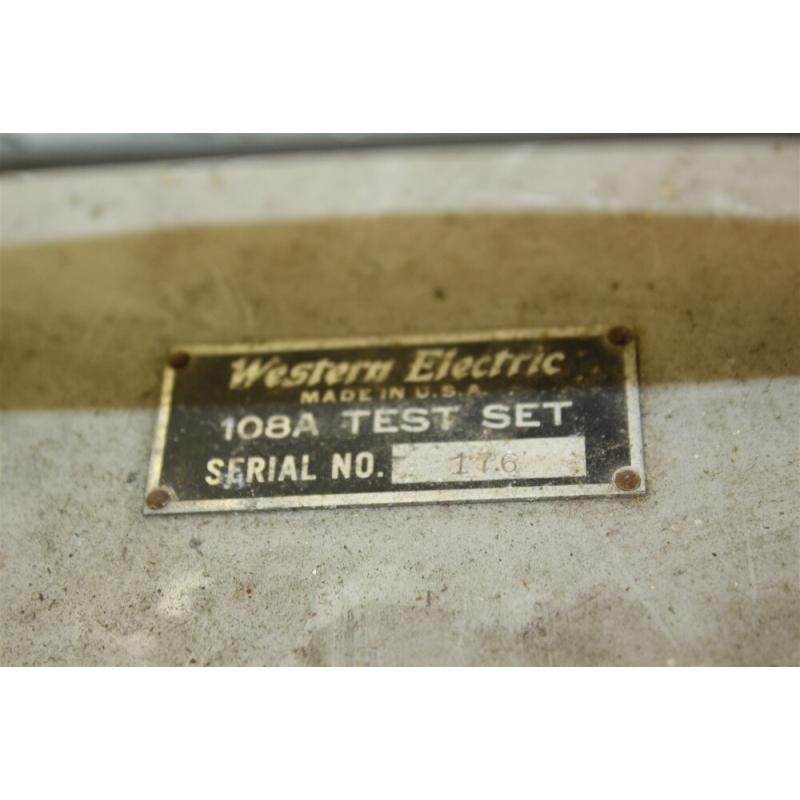 Western Electric 108A Test Set - Made in U.S.A.