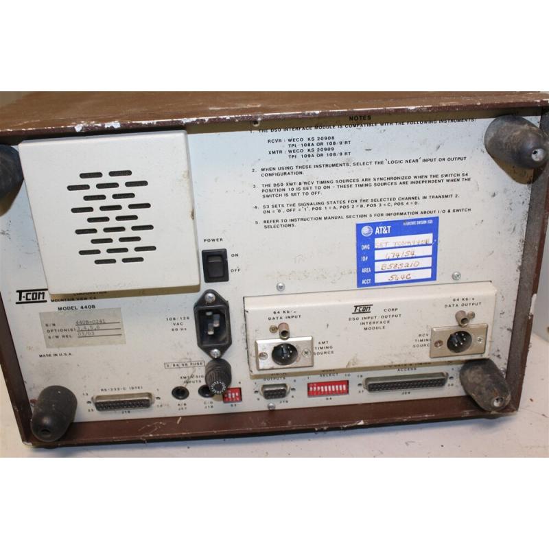 T-COM 440B Digital Communication Test Set