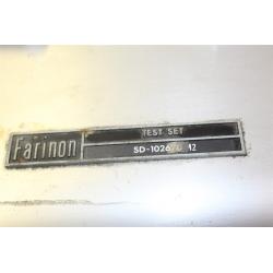 Farinon AGC Errored Second Test Set SD-102670-M2