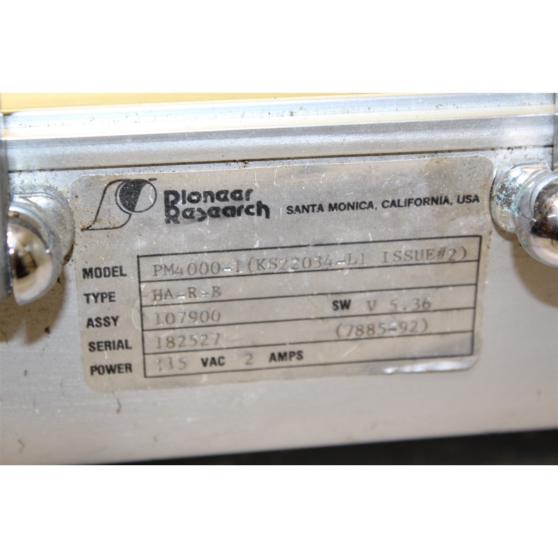 Western Electric KS-22034 Field Test Unit (FTU) PM4000-1 HA-R-B - Ver. 5.36