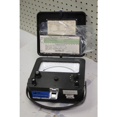 WESTON INSTRUMENT MODEL 622 THERMO VOLT METER VOLTMETER