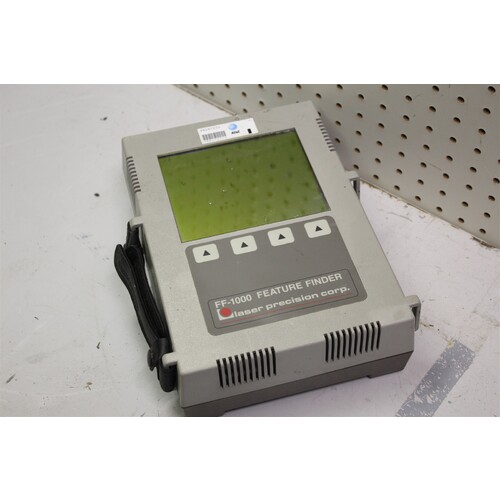 Laser Precision FF-1000 Handheld Feature Finder OTDR Fiber Optic Case Damaged