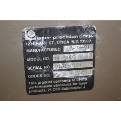 Laser Precision FF-1000 Handheld Feature Finder OTDR Fiber Optic Case Damaged