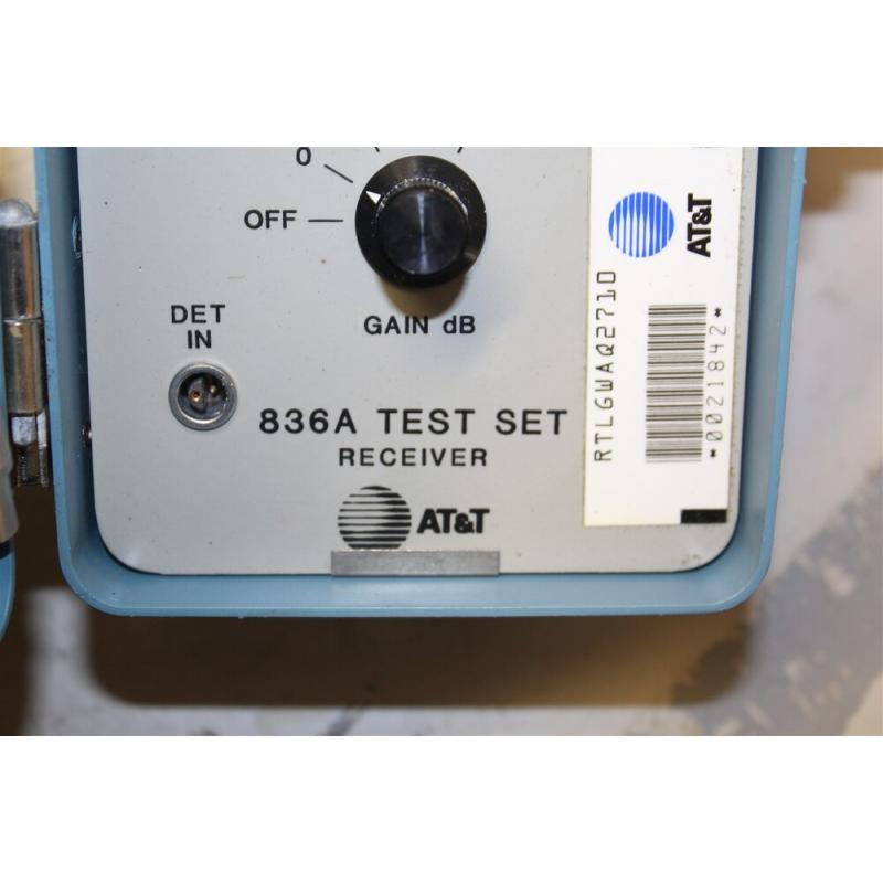 AT&T Western Electric Lightguide Systems 836A Test Set Receiver