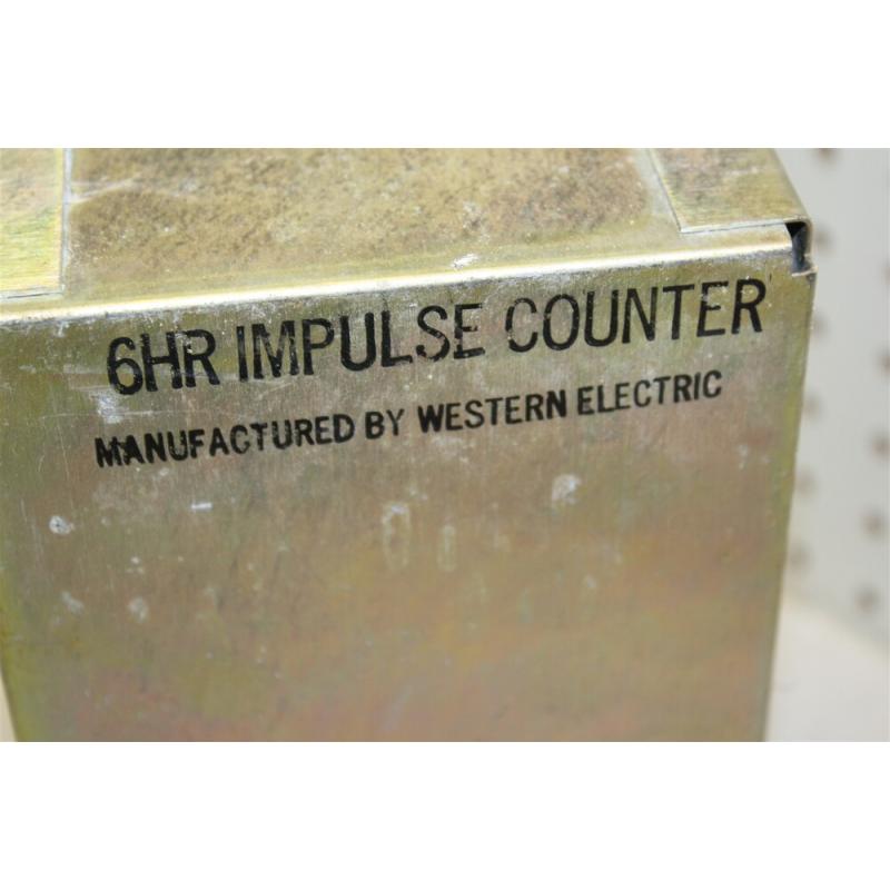 Western Electric J94006HR-1 6 HR Hour Impulse Counter SD99481-01