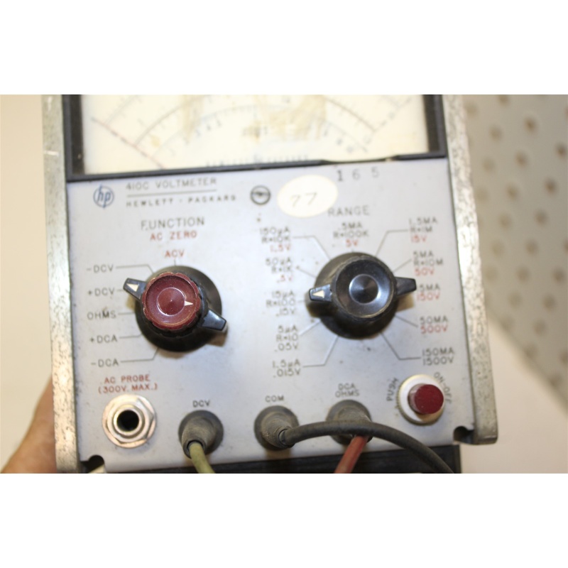 HP Hewlett·Packard Model 410C Electronic. Voltmeter