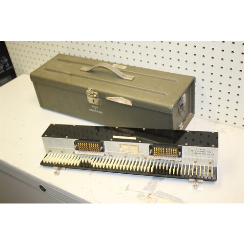 AT-8214 C Test Connector in AT-8230 Connector Case - Bell Atlantic