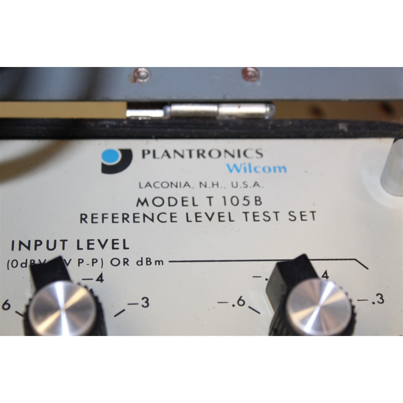 Plantronics Wilcom T-105B, Reference Level Test Ser #2250