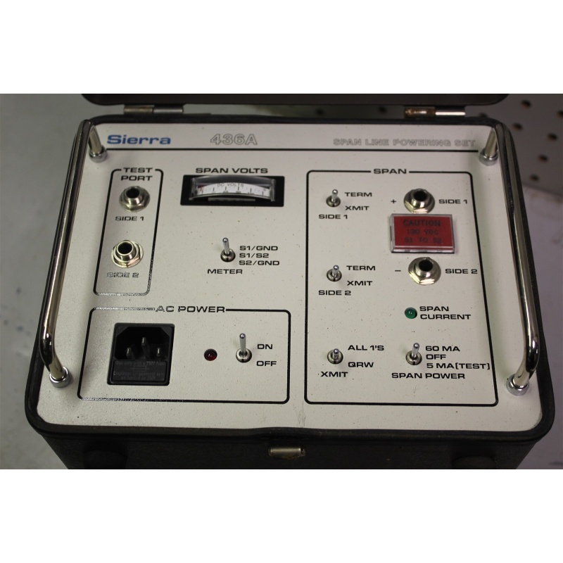 Sierra 436A Span Line Powering Set Test Equipment