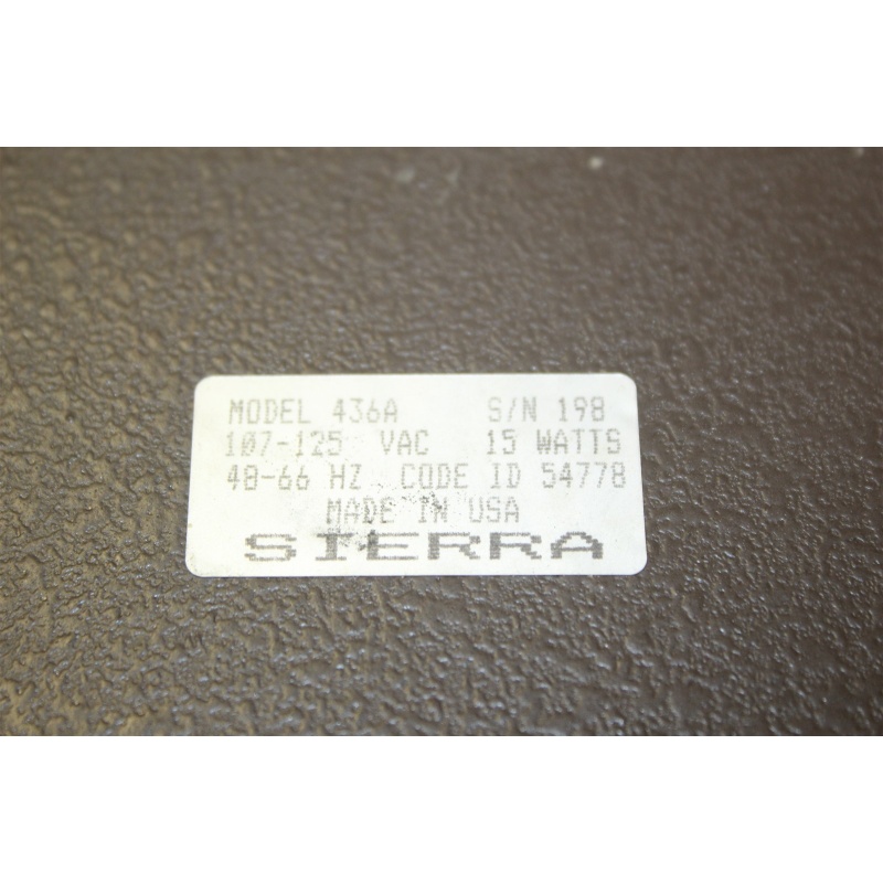 Sierra 436A Span Line Powering Set Test Equipment