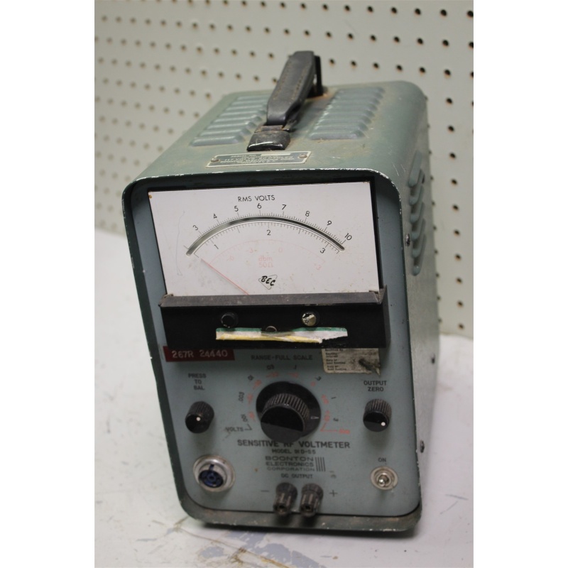 Boonton Electronics Sensitive RF Voltmeter Model 91D-S5