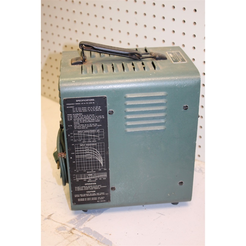 Boonton Electronics Sensitive RF Voltmeter Model 91D-S5