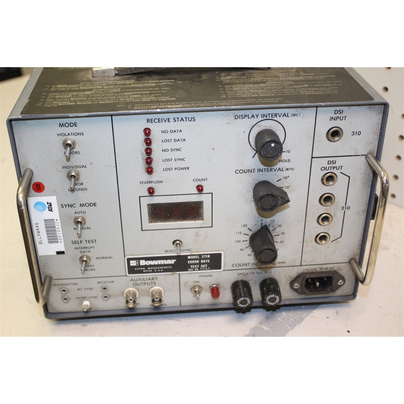 Bowmar 271B Error Rate Test Set