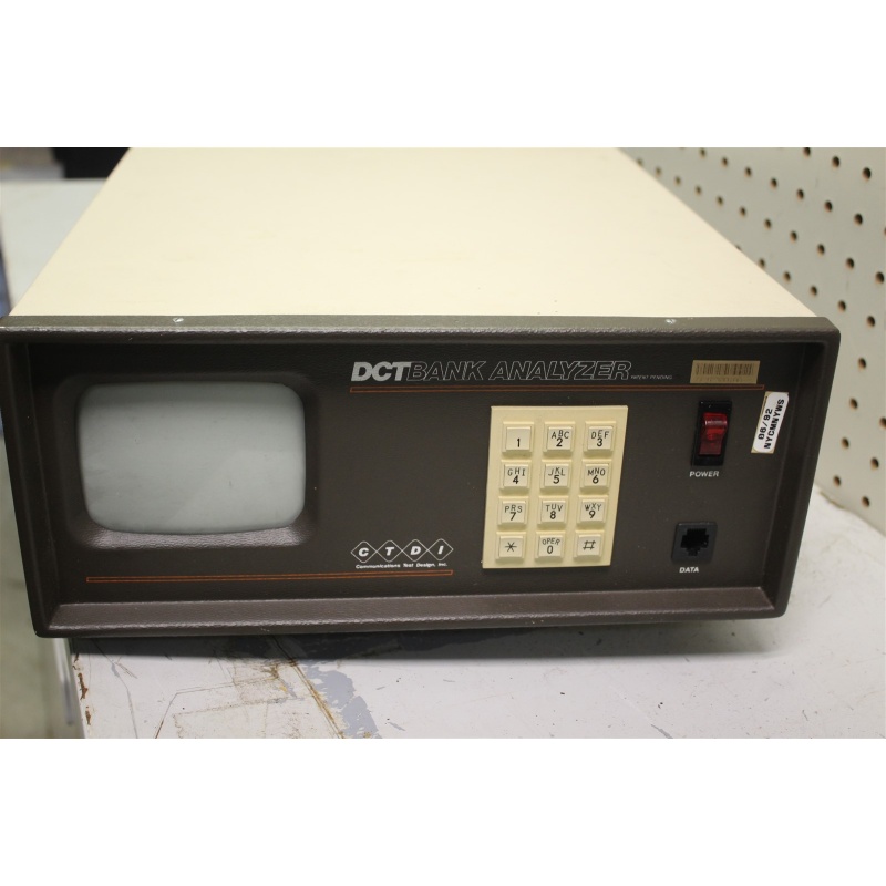 CTDI DCT Bank Analyzer - Communications Test Design