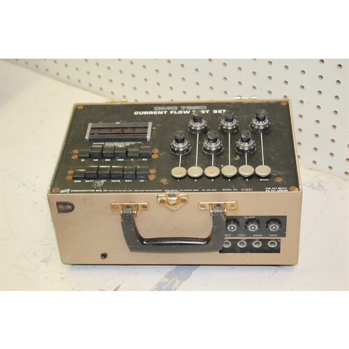 CMC 7350 CURRENT FLOW TEST SET - No Cover
