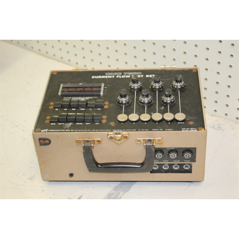 CMC 7350 CURRENT FLOW TEST SET - No Cover