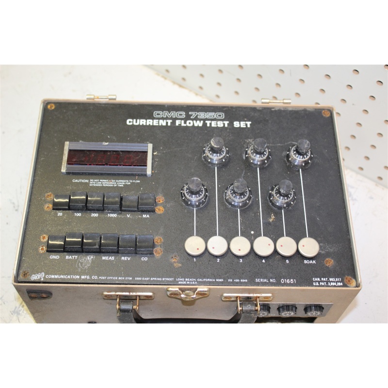 CMC 7350 CURRENT FLOW TEST SET - No Cover