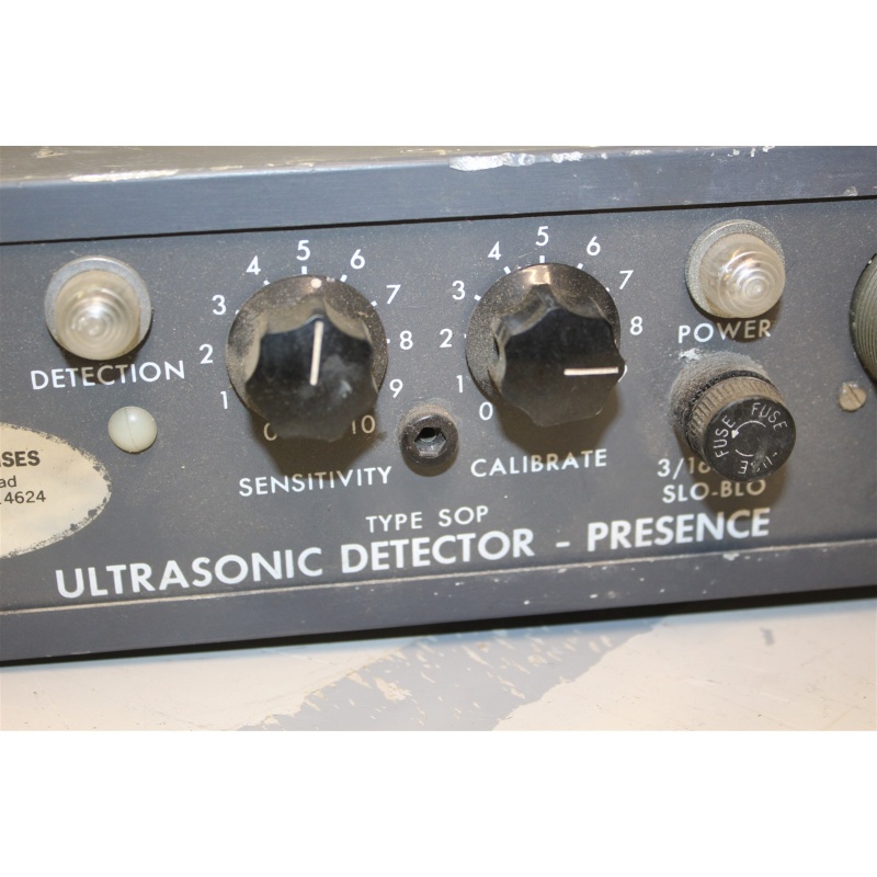 Erbelding Enterprises Ultrasonic Detector - Presence Type SOP