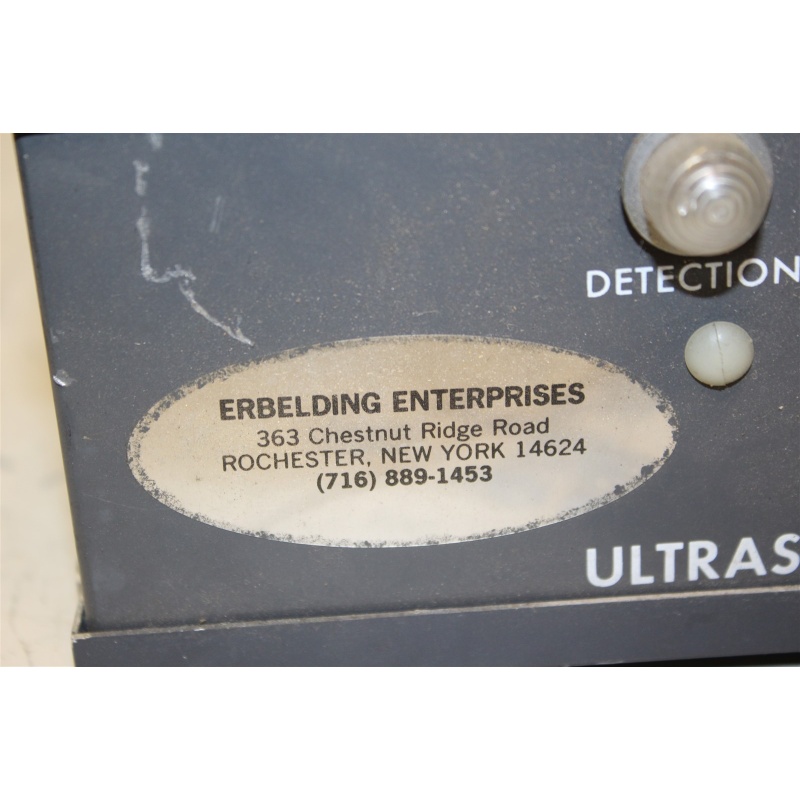 Erbelding Enterprises Ultrasonic Detector - Presence Type SOP