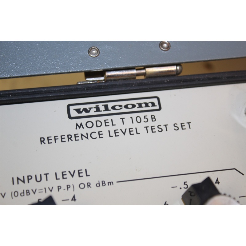Wilcom Model T 105B Reference Level Test Set
