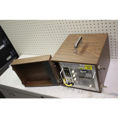 Western Electric D3/D4 Portable Test Set J98718AL-1,L1,A SD3C113-01