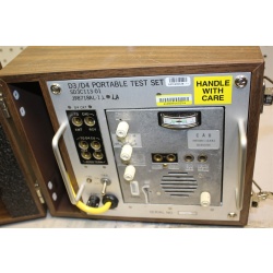 Western Electric D3/D4 Portable Test Set J98718AL-1,L1,A SD3C113-01